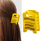 Funny Caution Sign Hair Claw Clip | 40H1055