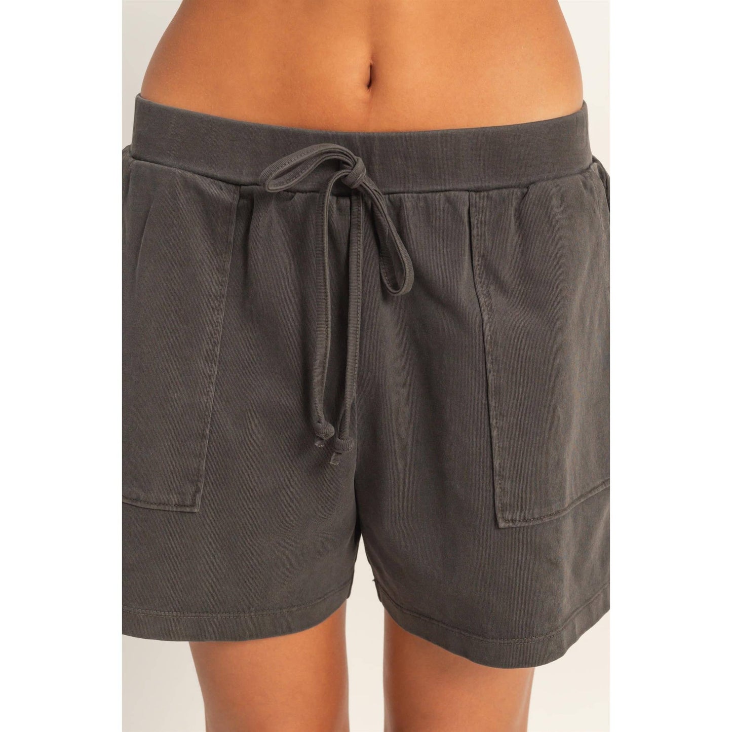 Sleeveless Crew Neck Top and Shorts Set
