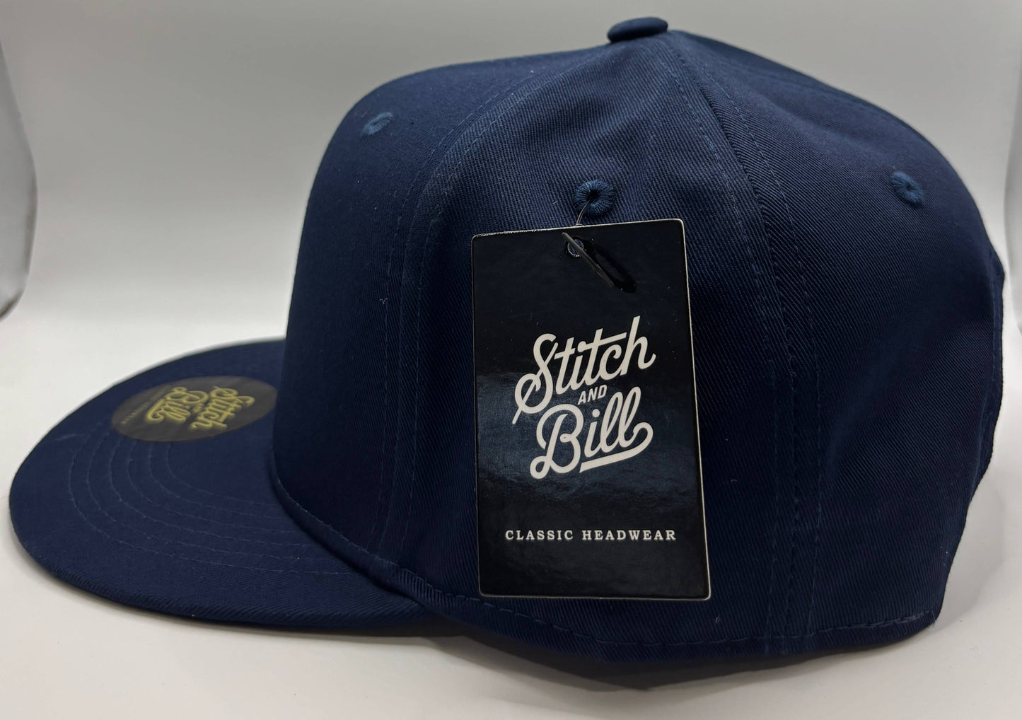 Premium Flat Brim Snapback Hat 100% Cotton Men Women Blank