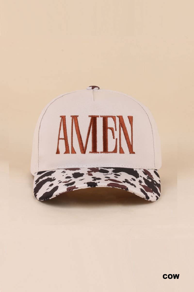 Amen Two Tone Cotton Hat