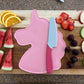 Unicorn Cutting Board & Knife Set – Kid-Safe