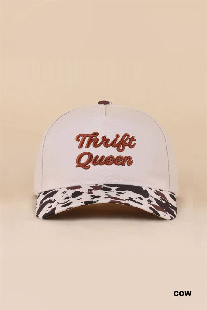 Thrift Queen Two Tone Snapback Hat