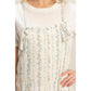 Tie Strap Jumpsuit With Hem Slits