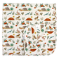 Desert Friends Western Bamboo Baby Blanket Baby Gift Swaddle