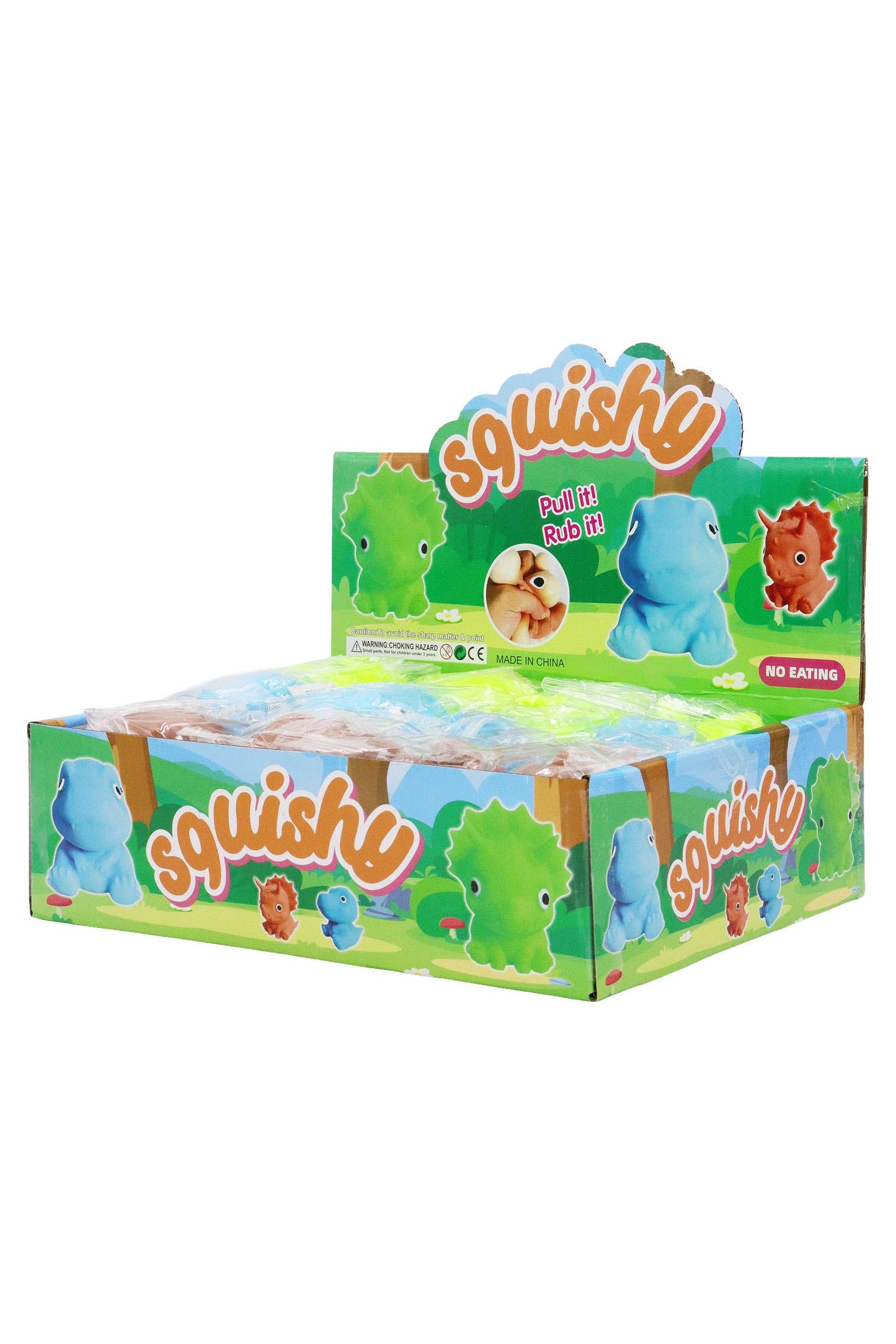 Baby Dinosaur Fluffy Slime Filled Squishy