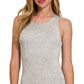 `Premium Rayon Double Layered Tank Top - Zenana
