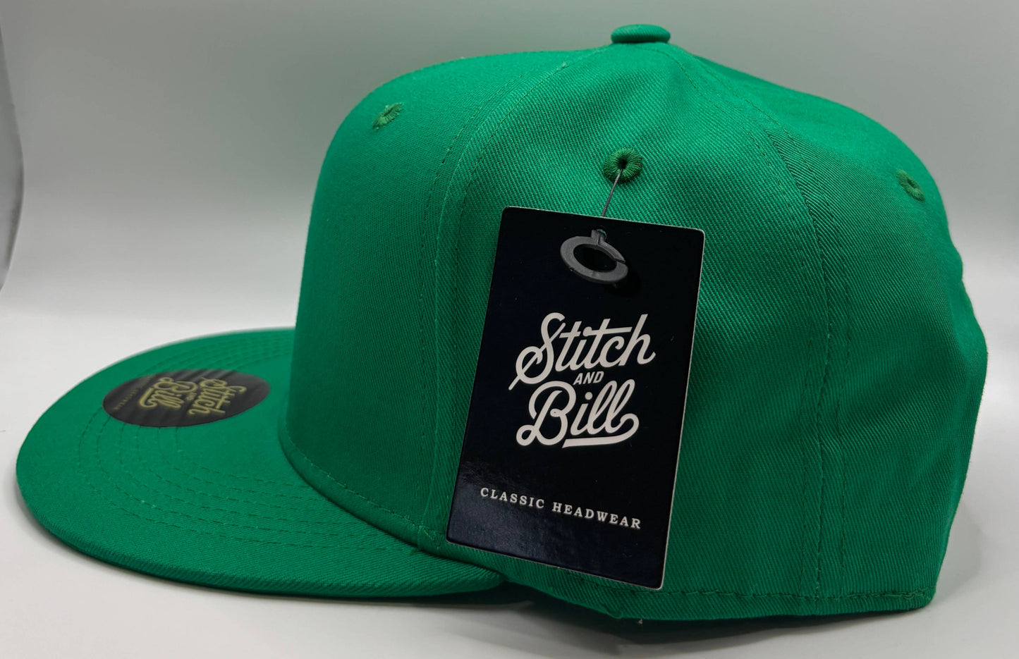 Premium Flat Brim Snapback Hat 100% Cotton Men Women Blank