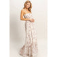 Smocked Floral Maxi Dress