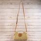 Woven Straw Top Handle Handbag