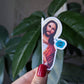 I saw that vinyl sticker, funny religious jesus humor
