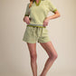 Waist Rib Band Shorts