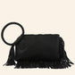 Fringe Cuff Clutch Tassel Wristlet Clutch Bag