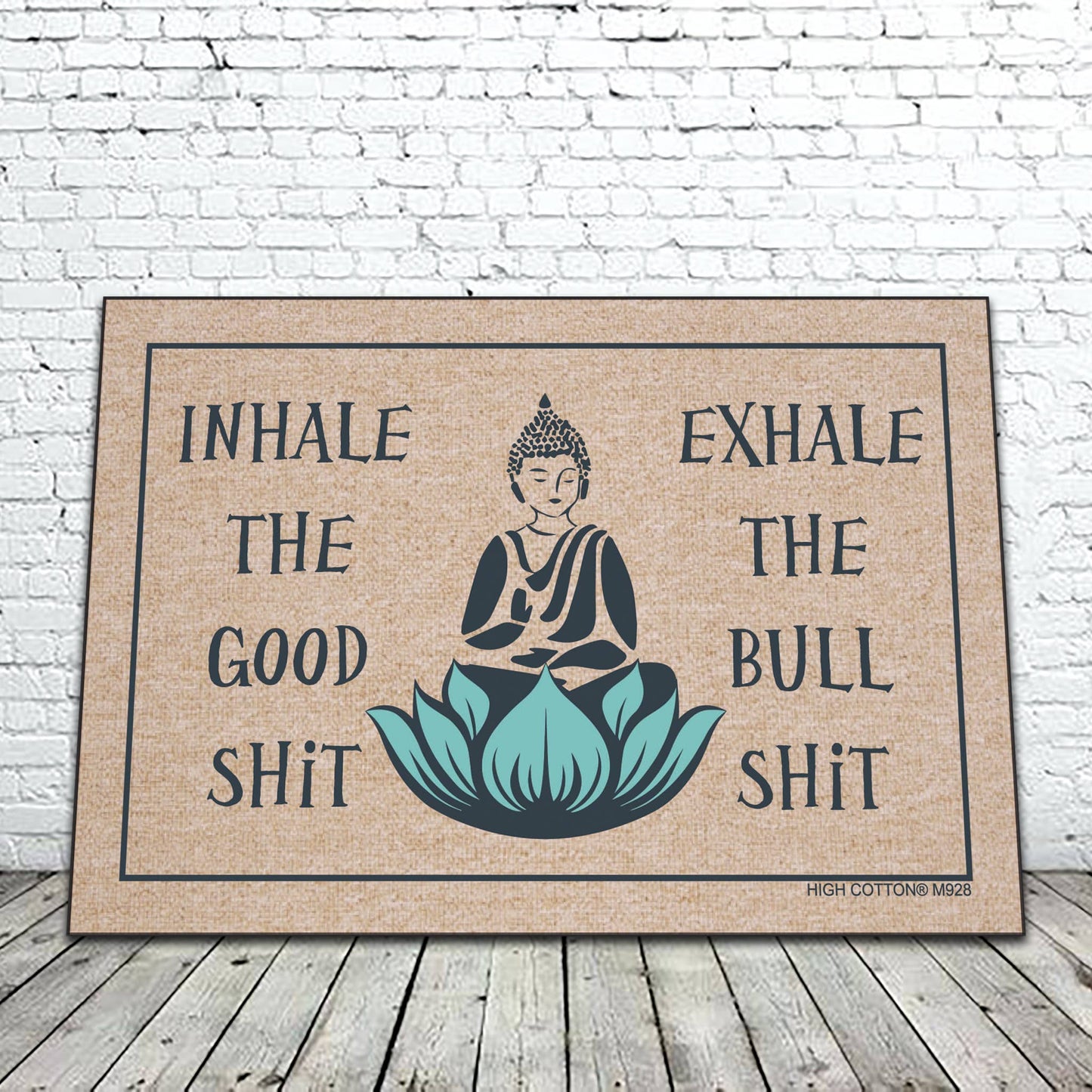 Inhale/Exhale Buddha