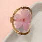 18K STAINLESS STEEL TARNISH FREE FLORAL RINGS | 40R104