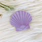 Seashell embroidered hat patch