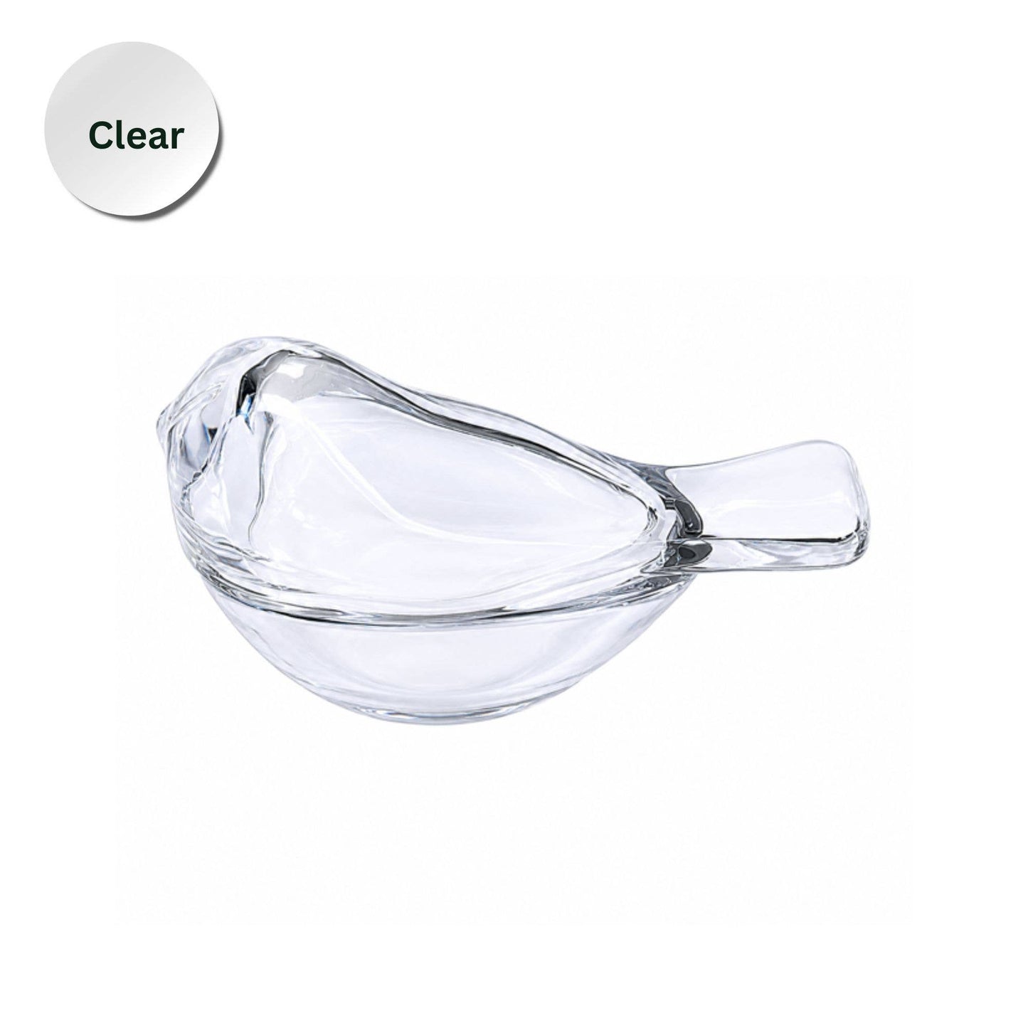 Glass Bird Dice Holder – Mahjong Game Accessory