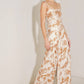A printed woven jumpsuit - FP1472