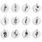 18K Gold PVD Stainless Steel Birth Flower Charm
