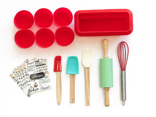 Jr Baker's Set – 17-Piece Kids Baking Kit
