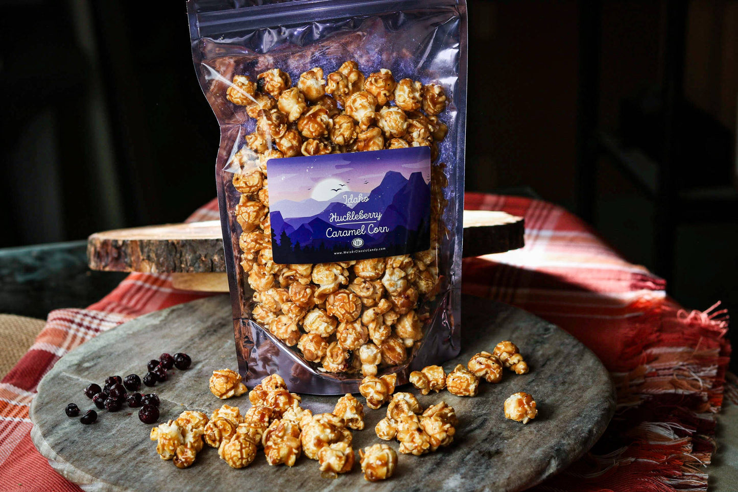 Huckleberry Caramel Corn