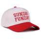 Sunday Funday Two Tone Canvas Cotton Cap  Zenana Consgt.