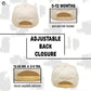 Kid/Baby 2-Tone Cap: Big Sister - Light Pink/Beige