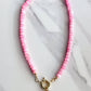Connie Necklace - Pink