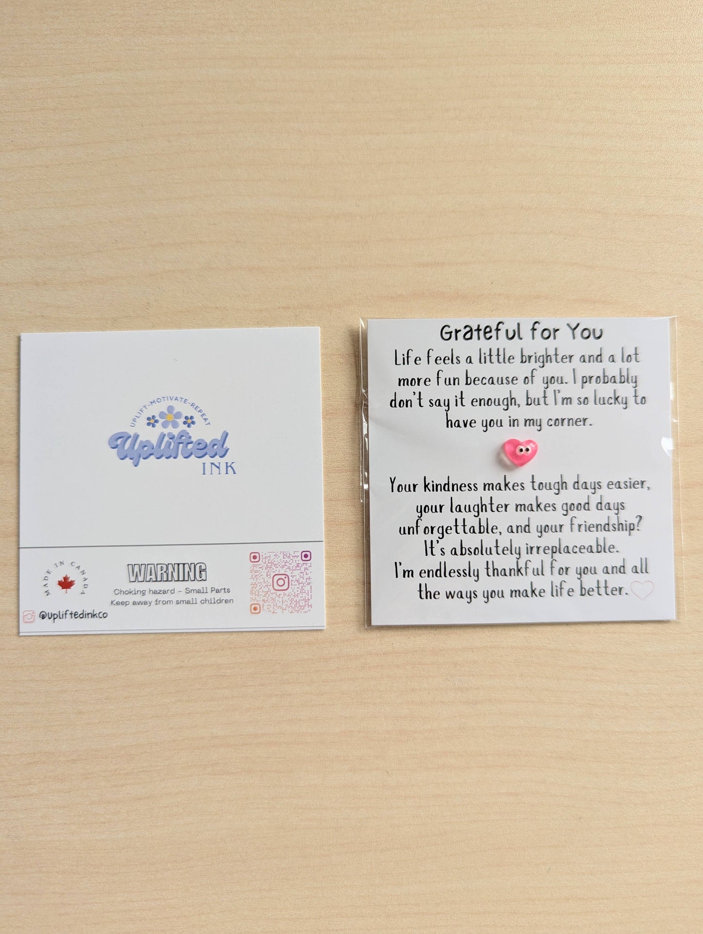 Grateful for You Friendship Card – Mini Appreciation Card