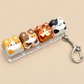 Printed Keyboard Fidget Stress Relief Keychain | 40KC205
