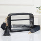 Clear PU crossbody camera bag from Sip and Shop Arizona boutique
