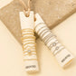 Assorted Ten Piece Metallic Ring Set