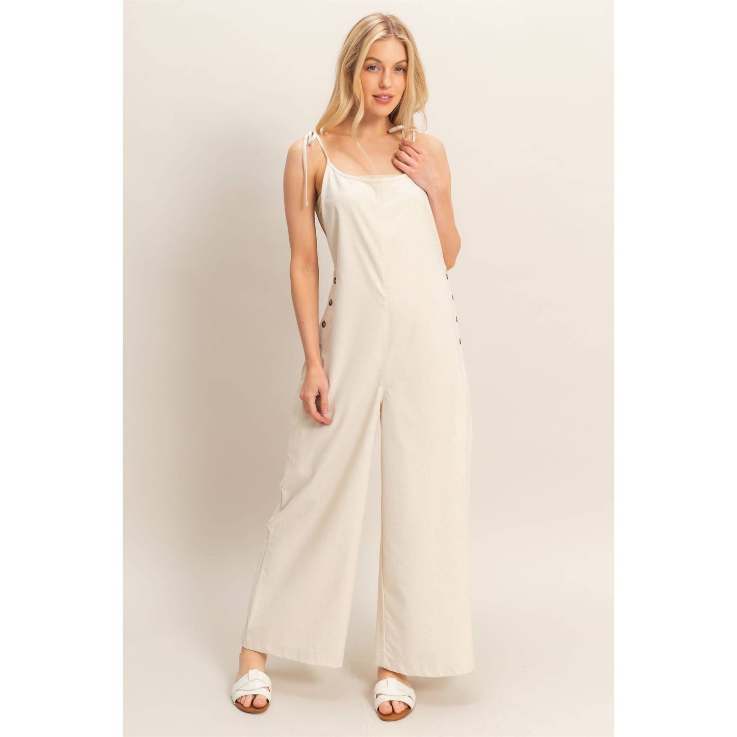 Adjustable Strap Jumpsuit