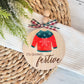 Funny Christmas Sweater Ornament – It’s Giving Festive