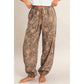 Tree Camouflage Print Jogger Pants