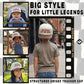 Kid/Baby 2-Tone Cap: This Actually Is My First Rodeo (Brown)