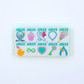 Crystal Confetti Purple | Mahjong with a Sprinkle of Color