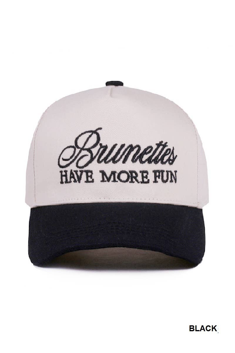 .Two Tone Canvas Cotton Cap