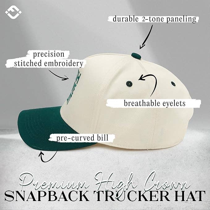 2 Pack: Two Tone Cap - Irish Goodbye Expert