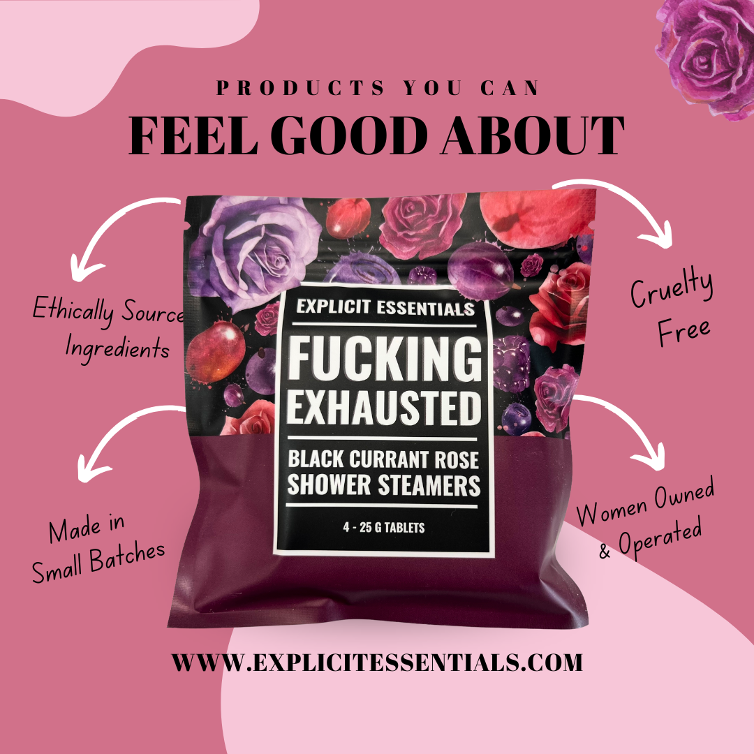 Fucking Exhausted Shower Steamers