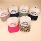 You're Better Off Two Tone Canvas Cotton Cap