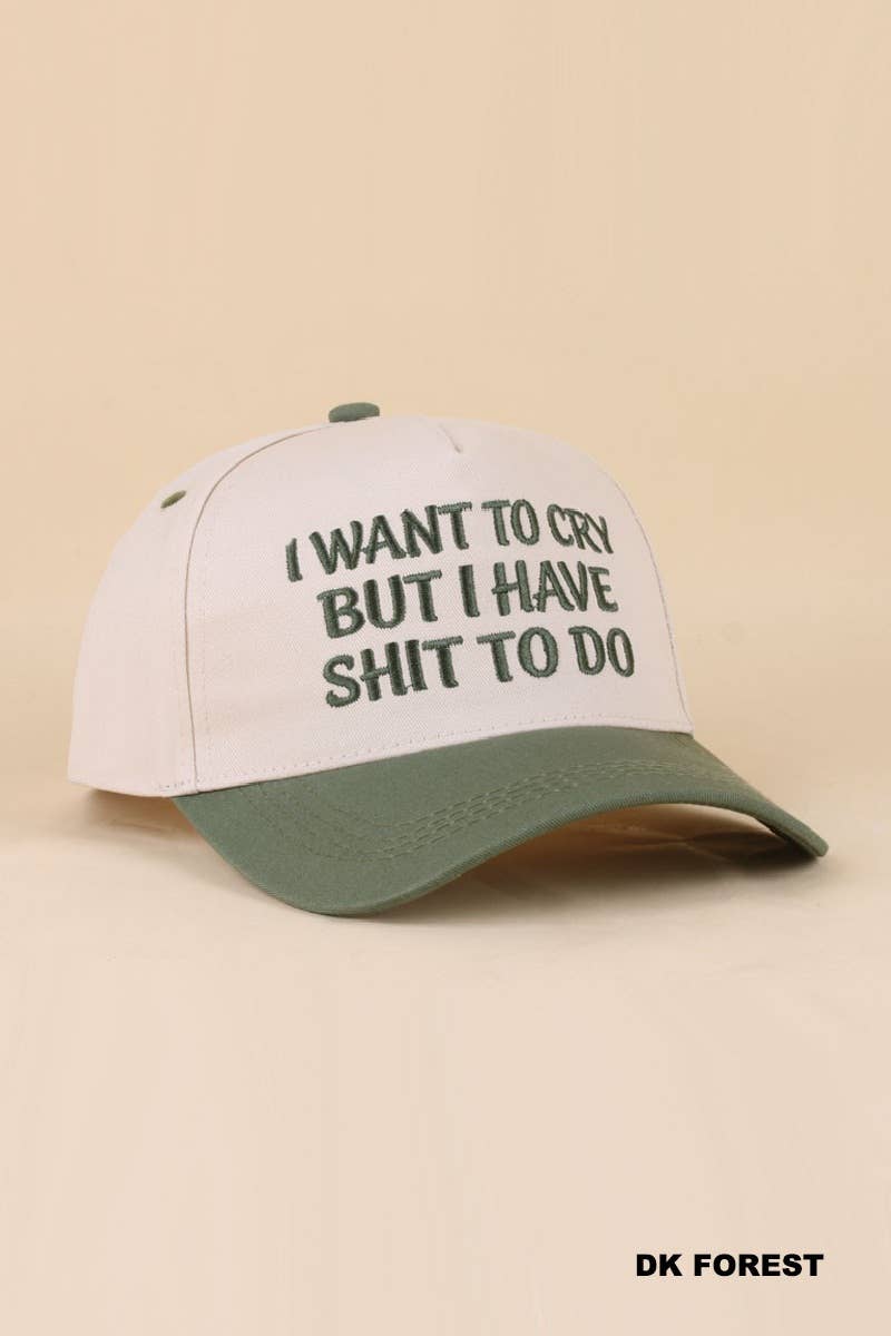 Two Tone Snapback Hat