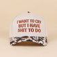 Two Tone Snapback Hat
