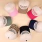 Not Flirting Two Tone Canvas Cotton Cap