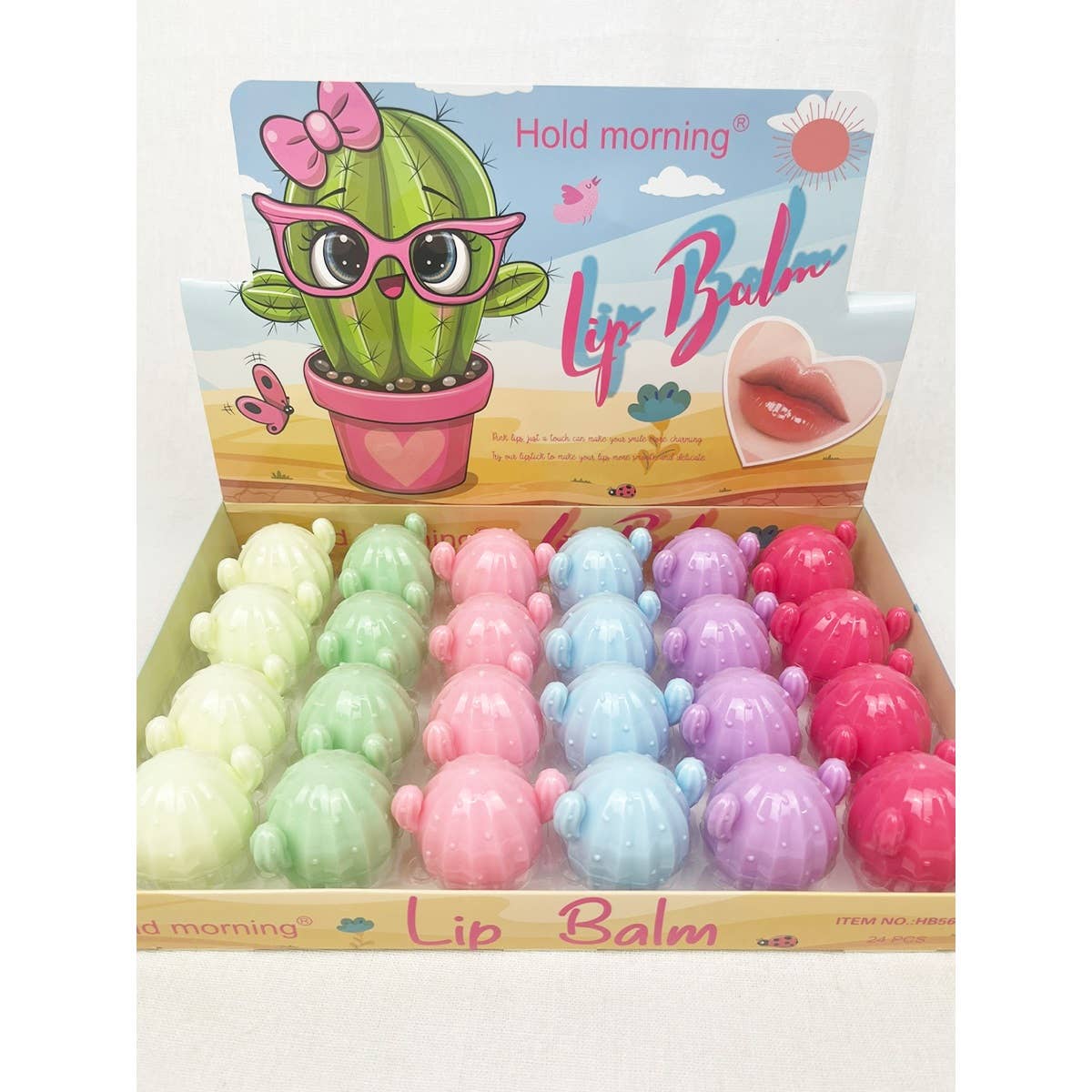 Cute Cactus Lip Balm
