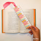 "Rainbow Saguaros" Ribboned Bookmark