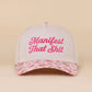 Manifest That Shit Two Tone Snapback Hat