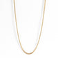 18K Gold PVD Stainless Steel Curb Chain Necklace