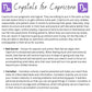 Capricorn Zodiac Crystal Bracelet