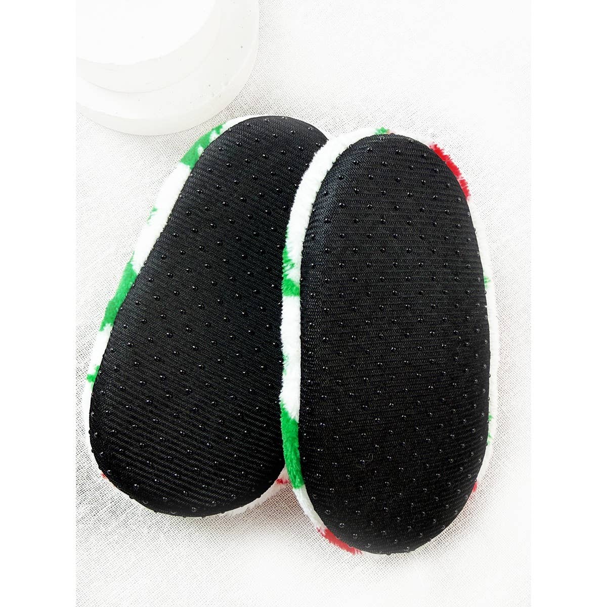 Kids Christmas Theme Fuzzy Slippers