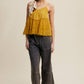 Wide-Leg Denim Drawstring Pants LP0256